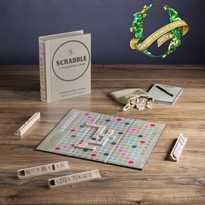 Scrabble Bookshelf Game - Book Shelf Game