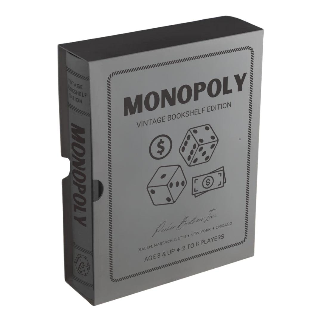 Monopoly Vintage Bookshelf Edition Board Game - Book Shelf Game