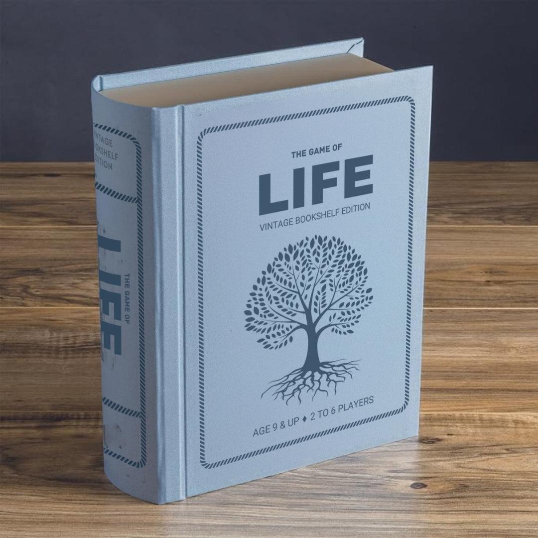 The Game of Life Bookshelf Game | Vintage Adventure for Families - Book Shelf Game