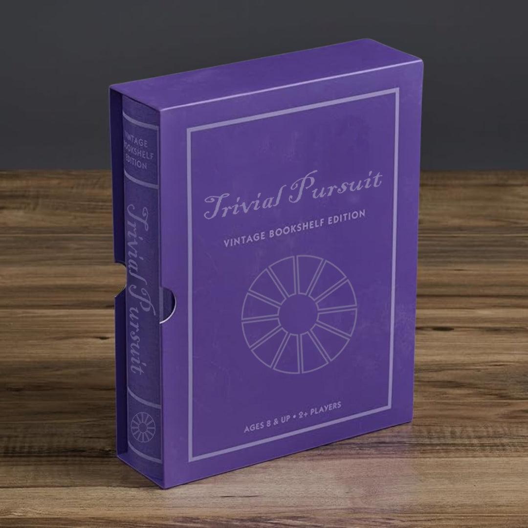 Trivial Pursuit Vintage Bookshelf Game - Book Shelf Game