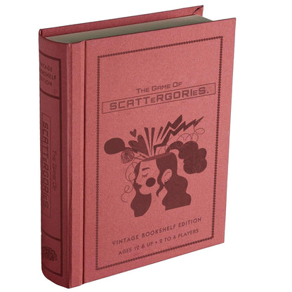 Scattergories Vintage Bookshelf Edition Party Game - Book Shelf Game