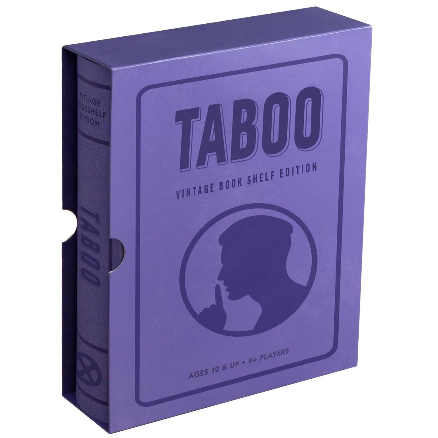 Taboo Vintage Bookshelf Edition Guessing Game - Book Shelf Game