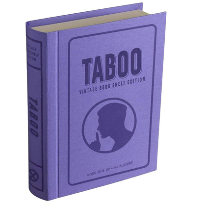 Taboo Vintage Bookshelf Edition Guessing Game - Book Shelf Game