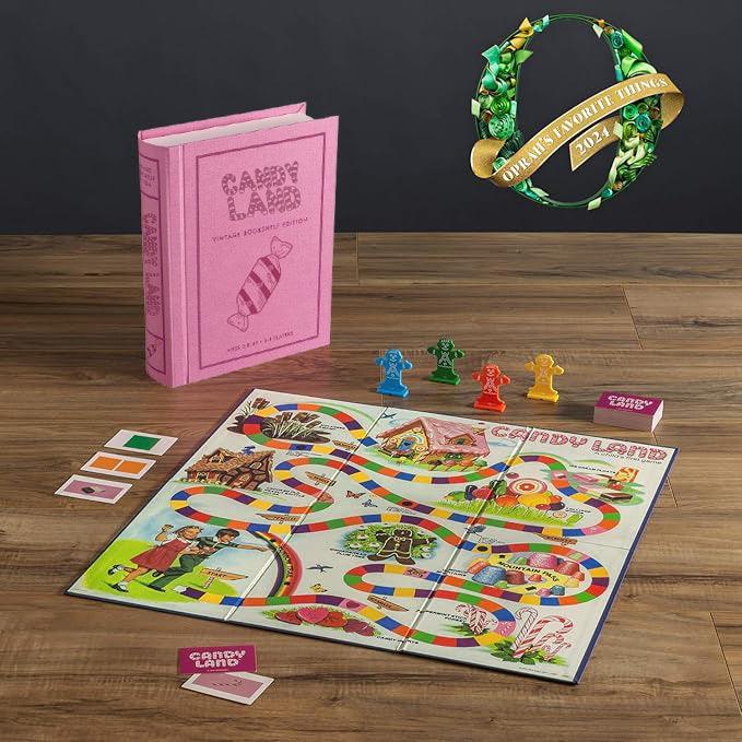 Candy Land Vintage Bookshelf Edition Classic Game - Book Shelf Game