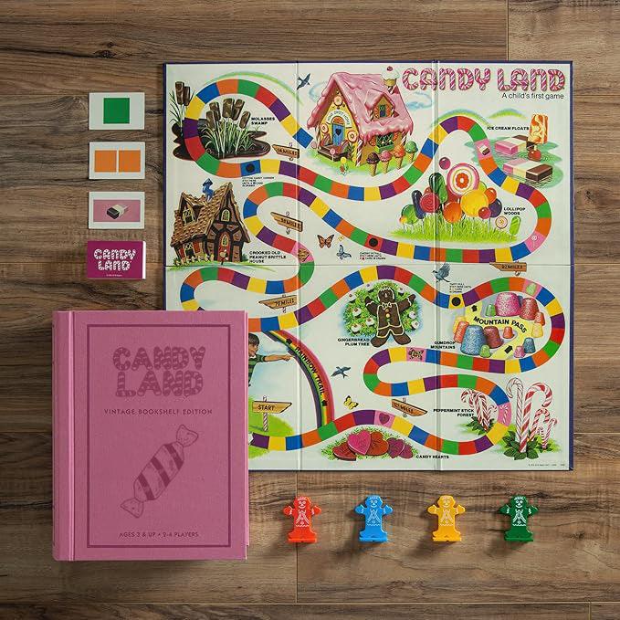 Candy Land Vintage Bookshelf Edition Classic Game - Book Shelf Game